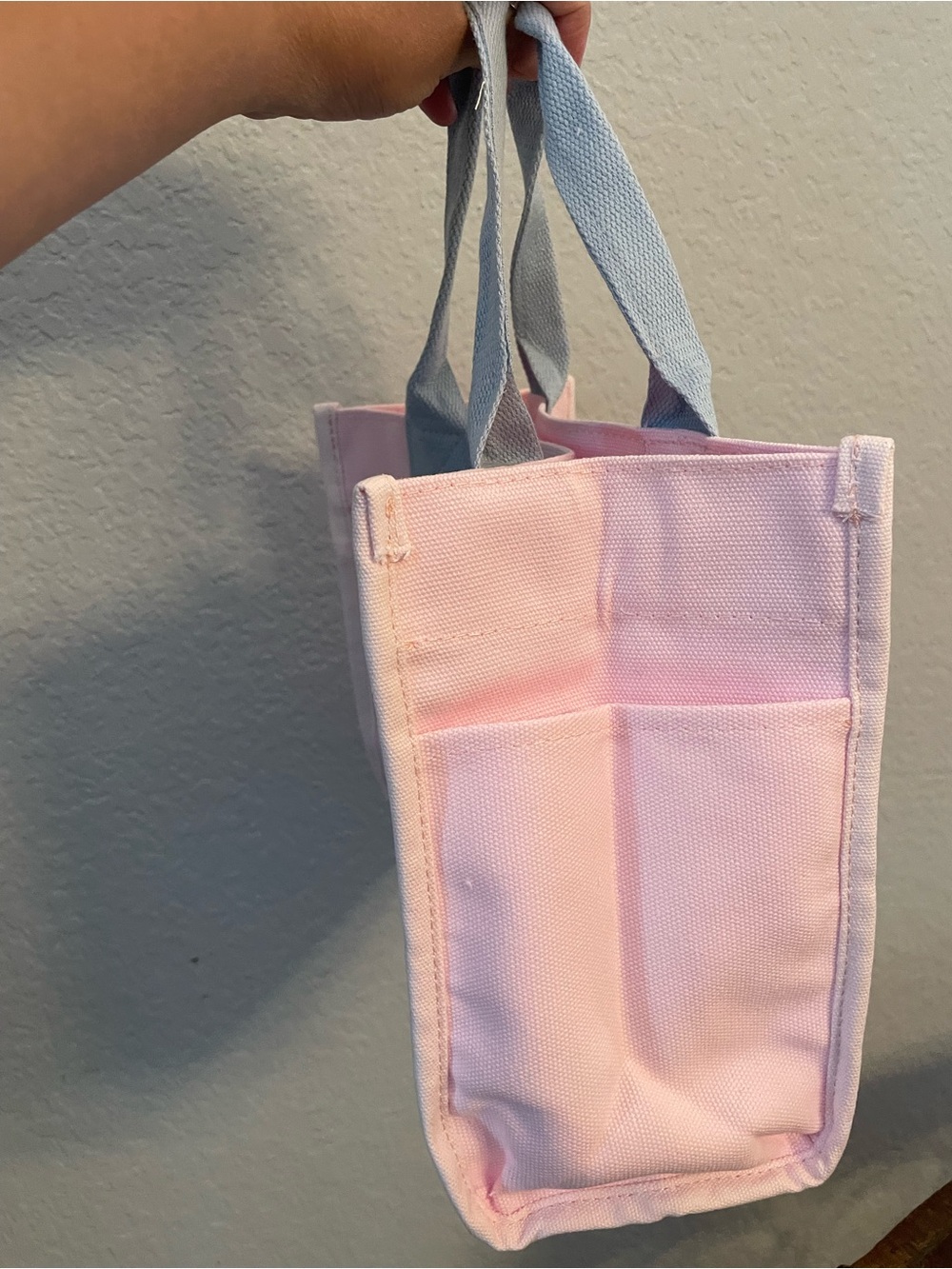Starbucks Pink Canvas Tote with Light Gray Straps - Picture 9 of 11